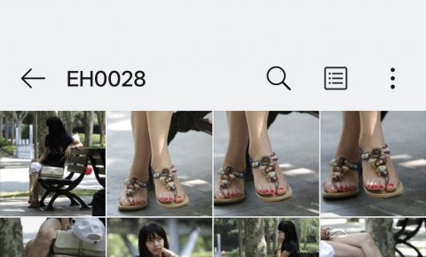 踏青公园街拍美女5套7 400mb
