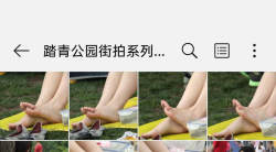 踏青公园街拍美女5套